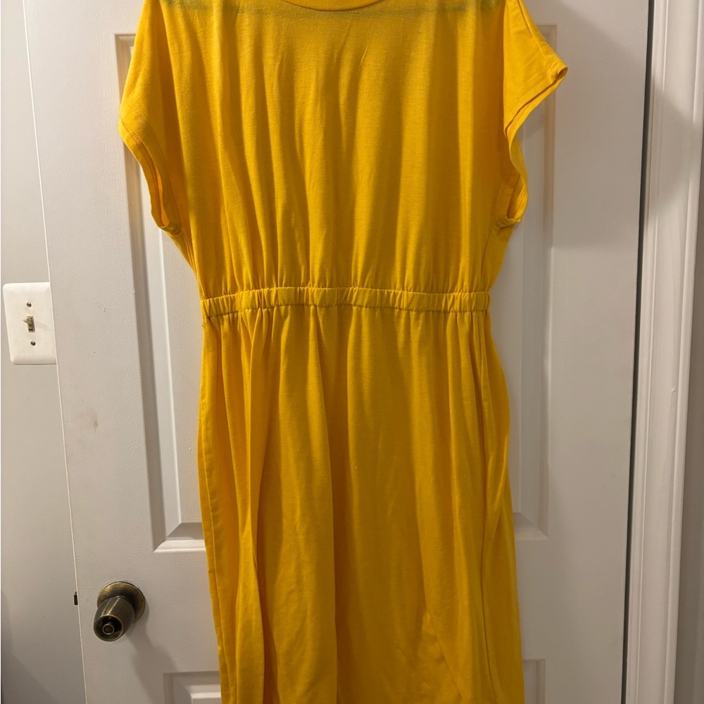 Vibrant Yellow Dress